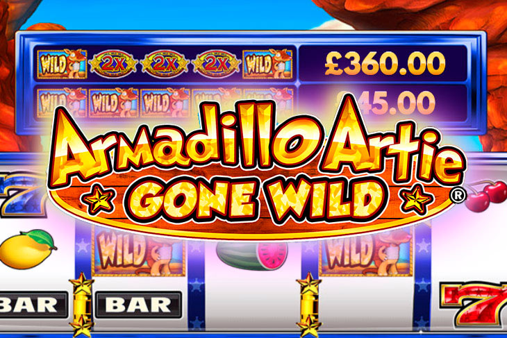 Armadillo Artie Gone Wild - DWG slot at Kasino Fortuna Casino