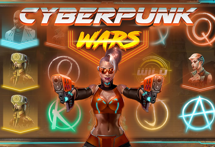 Cyberpunk Wars - Woohoo slot at Kasino Fortuna Casino