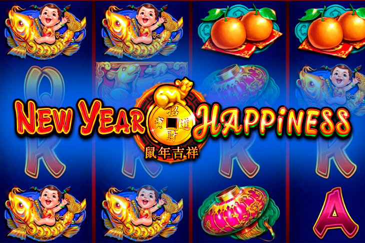 New Year Happiness - Ruby Play slot at Kasino Fortuna Casino