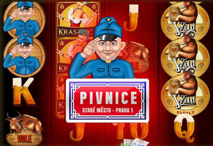 Pivnice - 5MEN slot at Kasino Fortuna Casino