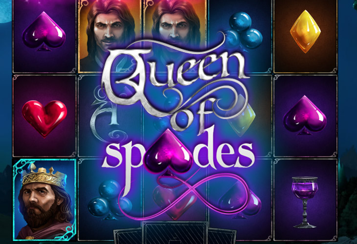 Queen Of Spades - Mascot slot at Kasino Fortuna Casino