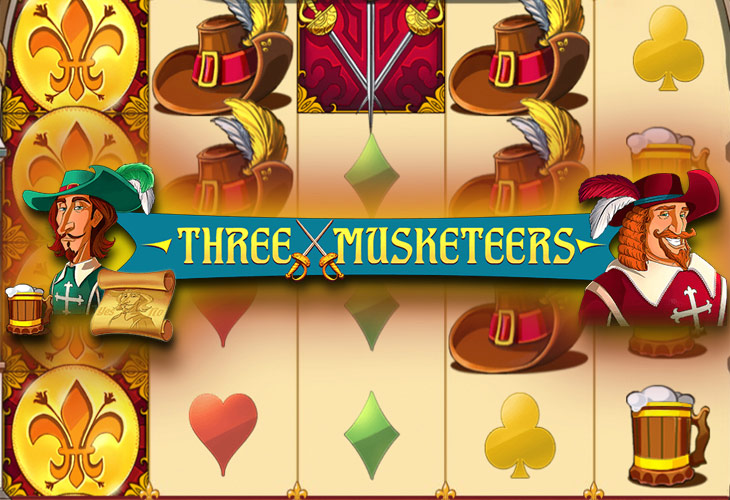 Three Musketeers - Red Tiger Gaming slot at Kasino Fortuna Casino